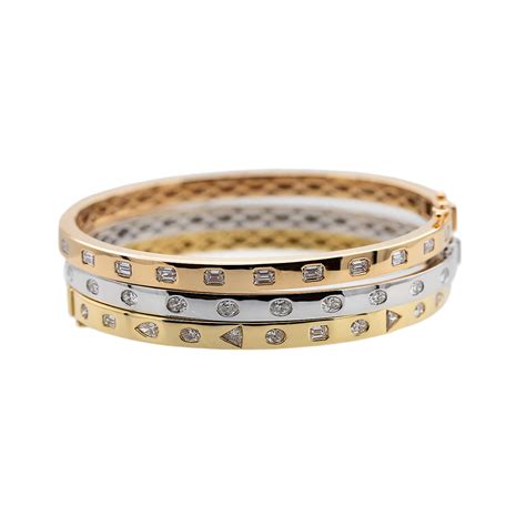 cartier bracelet gold with diamonds|cartier 18kt gold love bracelet.